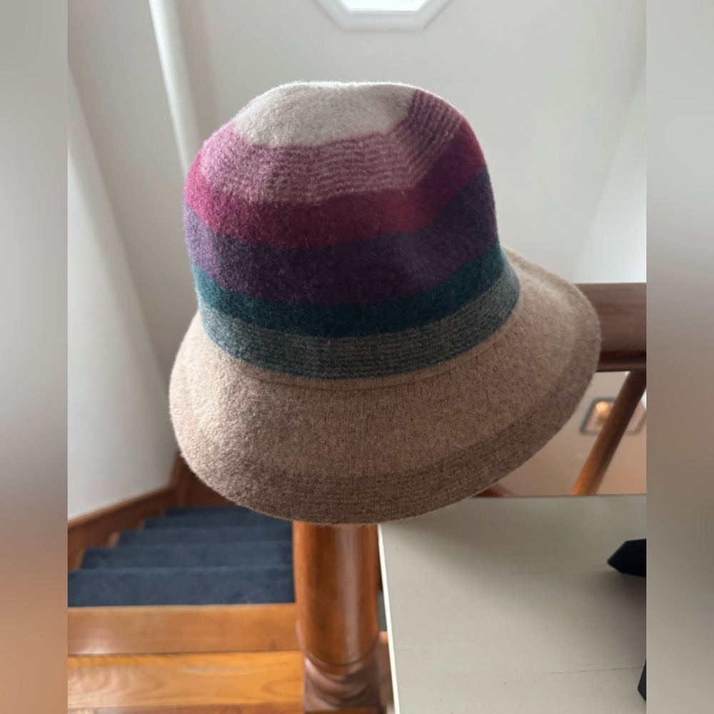 Pendleton Multicolor Wool Hat With Stripes - image 1